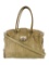 Salvatore Ferragamo Green Python Top Handle Bag