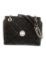 Kate Spade Black Leather Chain-link Shldr Bag
