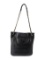 Tory Burch Blk Lthr Gold-tone Hdw Shoulder Bag