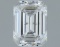 Gia Certified Emerald Cut .51ct Si2 Diamond