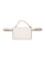 Michael Kors Neutrals Leather Gold-tone Belt Bag