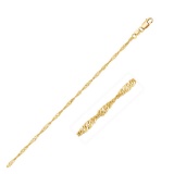 14k Gold Singapore Chain 1.3mm