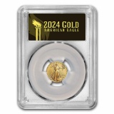 2024 1/10 Oz American Gold Eagle Ms-70 Pcgs