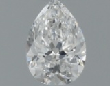 Gia Certified Pear Cut .30ct Si1 Diamond