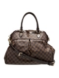 Louis Vuitton Brass Hdw Ebene Trevi Gm Top Hdl Bag