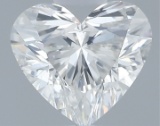 Gia Certified Heart Cut .63ct Si1 Diamond