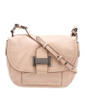 Reed Krakoff Pink Leather Gunmetal Crossbody Bag