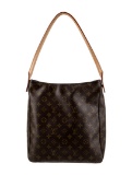 Louis Vuitton Looping Brn Ctd Canvas Shldr Bag