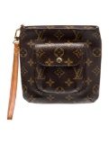 Louis Vuitton Mono Partition Brown Zip Minaudiere