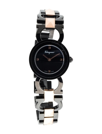 Salvatore Ferragamo Women's Dbl Gancini Stud 25mm