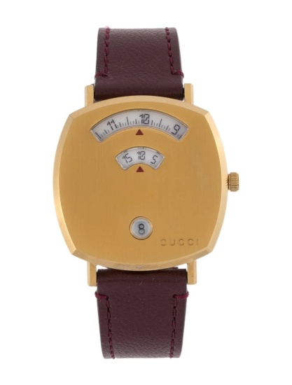 Gucci Grip Quartz Ss White Dial Unisex 35mm