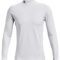 Under Armour 2xl Men's Coldgear Fitted Mock White