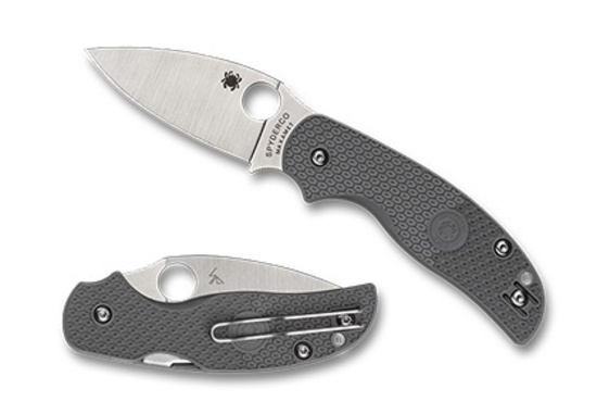 Spyderco Maxamet Folding Knife - Gray