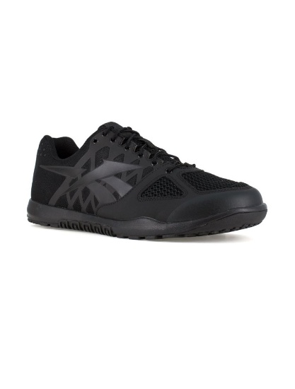 Reebok Size 12 Regular Black Tactical Trainer Shoe