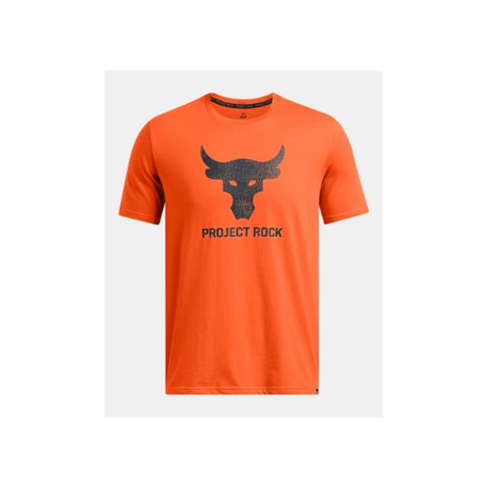Under Armour Lrg Men's Project Rock Orange T-shirt