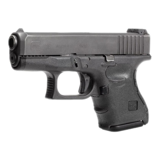 Hogue Black Glock 26 27 33 39 Rubber Gen 3 Wrap