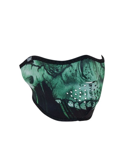 Zan Headgear Cyber Skull Neoprene Half Face Mask