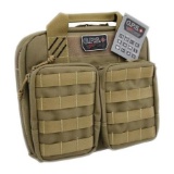 Gps Tan Tactical Double + 2 Pistol Case