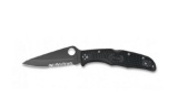 Spyderco Black/black Frn Combo Endura 4 Knife