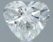 Gia Certified Heart Cut .51ct Vvs1 Diamond