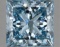 Fancy Blue Princess Cut 3.09ct Vs2 Lab Diamond