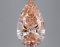 Fancy Pink Pear Cut 3.83ct Vs2 Lab Diamond
