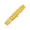 14k Gold Basket Weave Bracelet