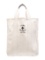 Tory Burch Signature Logo White Canvas Tote