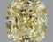 Fancy Yellow Cushion Cut 1.59ct Vvs2 Lab Diamond