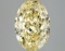 Fancy Yellow Oval Cut 4.02ct Vs2 Lab Diamond