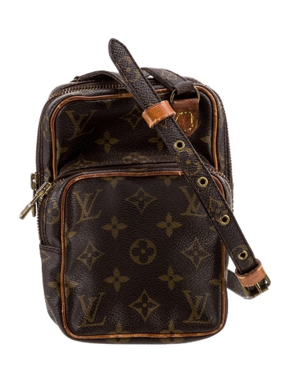 Louis Vuitton Amazone Mini Canvas Crossbody Bag