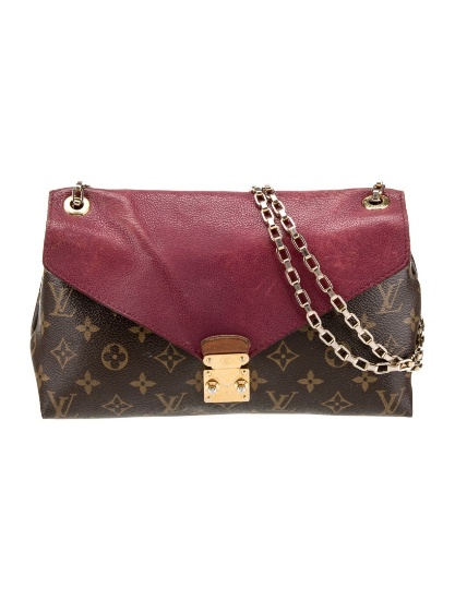 Louis Vuitton Pallas Chain Push-lock Shoulder Bag