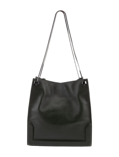 3.1 Phillip Lim Green Lthr Slvr-tone Hdw Shldr Bag