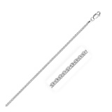 Sterling Silver Polished Round Box Chain 1.8mm