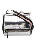 Givenchy Metallic Leather Push-lock Crossbody Bag