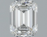 Gia Certified Emerald Cut .50ct Vvs1 Diamond