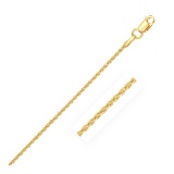 14k Gold Round Chain 1.2mm