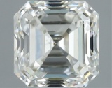 Gia Certified Asscher Cut .90ct Vs2 Diamond