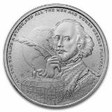 2024 Niue 1 Oz Silver Icons Of Shakespeare