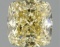 Fancy Yellow Cushion Cut 1.59ct Vvs2 Lab Diamond