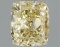 Fancy Yellow Cushion Cut 1.06ct Vvs2 Lab Diamond