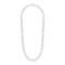 Sterling Silver Wide Paperclip Necklace