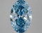 Fancy Blue Oval Cut 3.06ct Vs2 Lab Diamond