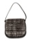 Salvatore Ferragamo Black Ponyhair Flap Shldr Bag