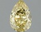 Fancy Yellow Pear Cut 1.09ct Vs1 Lab Diamond