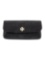 Tory Burch Black Leather Turn-lock & Flap Clutch