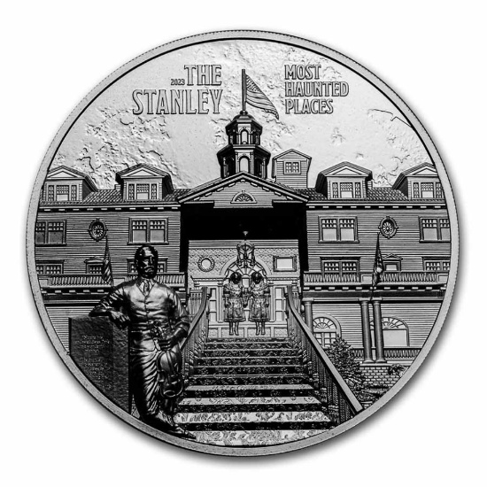 2023 2 Oz Silver Most Haunted Places - The Stanley