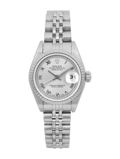 Rolex Datejust 18k White Gold Jubilee Women's 26mm