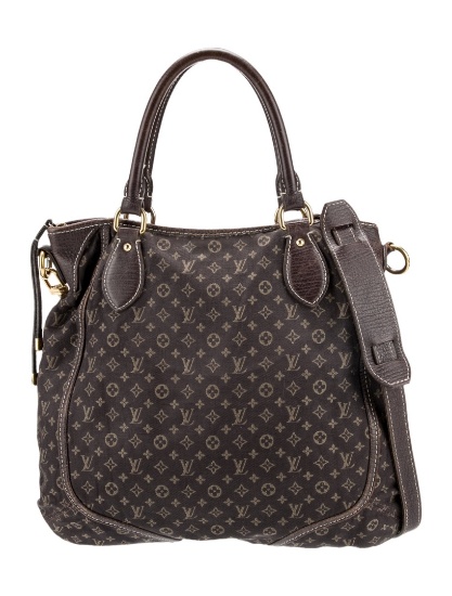 Louis Vuitton Canvas Mini Lin Elegie Top Hdl Bag
