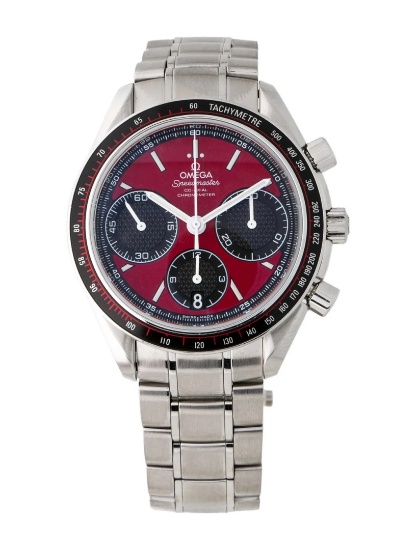 Omega Speedmaster Racing Red Dial Auto Men's 40mm